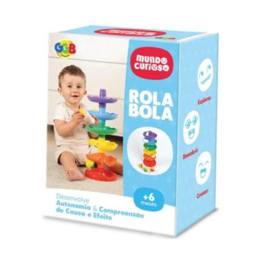 Imagem de Brinquedo Educativo Rola Bola - GGB PLAST