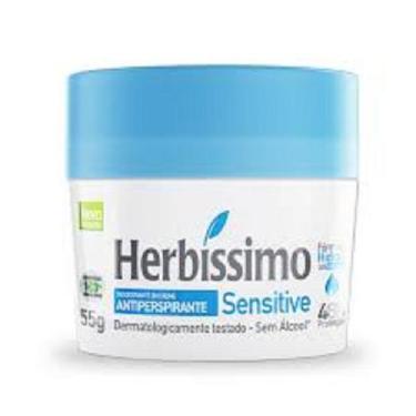 Imagem de DESODORANTE CREME ANTITRANSPIRANTE HERBISSIMO DIVERSOS 55g - DAN