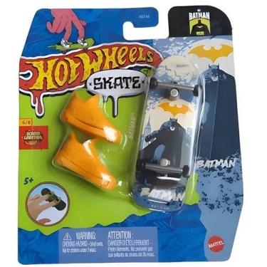 Imagem de Hot Wheels Skate de Dedo com Tenis Batman Mattel HGT46