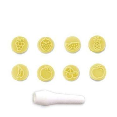 Imagem de Kit carimbos frutas amarelo blue star - BlueStar