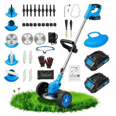 Imagem de Roçadeira sem fio ALSO GO 24V 3 em 1 para jardim e acabamento de grama