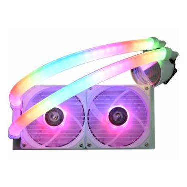 Imagem de Water Cooler WAC5 Bifrost White Iluminação ARGB 240mm - K-MEX