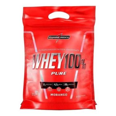 Imagem de Whey 100% Pure Integralmedica 900g (todos Os Sabores) - Integralmédica