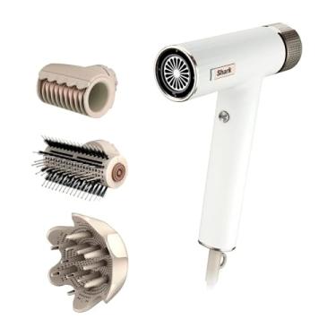 Imagem de Shark, Secador de Cabelo, SpeedStyle, Seca e Estiliza, Ajuste de Temperatura Automático, 3 Acessórios, Cacheados e Crespos, 220 v