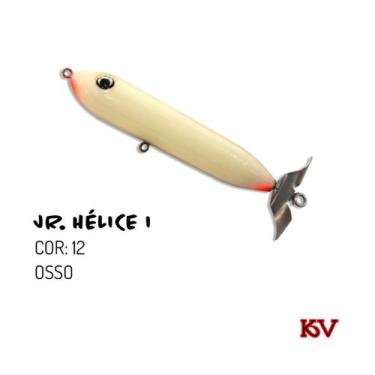 Imagem de Isca Artificial da Kv - Jr Hélice Simples 11,5cm iscas de superfície, 