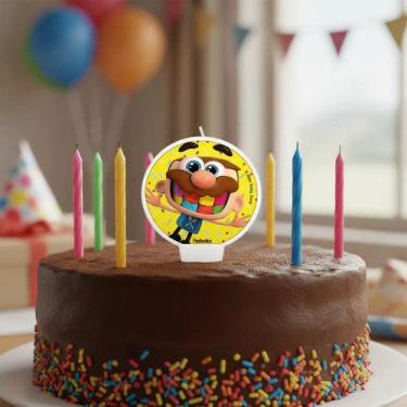 Imagem de Vela Colorida José Comilão Para Bolo - Aniversário E Festa - Festcolor