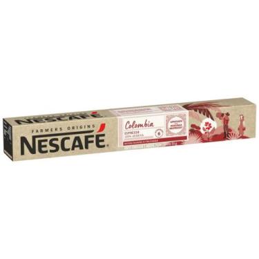 Imagem de Cápsula de Café Espresso Nescafé Arábica - Colombia Farmers Origins 10