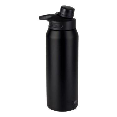 Imagem de Garrafa Squeeze Fit Preta 1 Litro - MOR