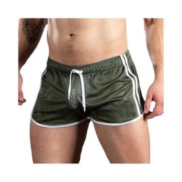 Imagem de Calças Esportivas Masculinas Respiráveis E De Secagem Rápida Em Malha 