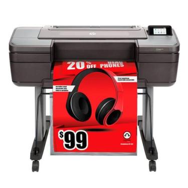 Imagem de Impressora Plotter HP Designjet Z6 24 T8W15AB1K - HP INC