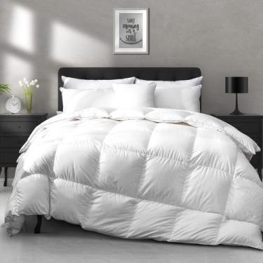 Imagem de Edredom APSMILE All Season Down Feather Fibers King White