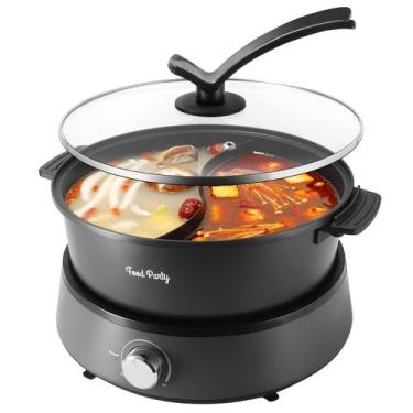 Imagem de Shabu Shabu Pot Food Party 5L separável com atualização elétrica