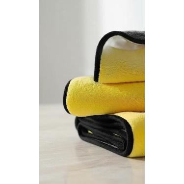 Imagem de Kit 5 Panos Microfibra Alta Densidade 30x30cm - Congratulations Store