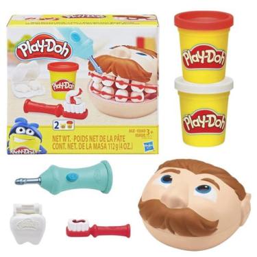 Imagem de Massinha Mini Play Doh Brincando De Dentista Com Acessórios - Play-Doh