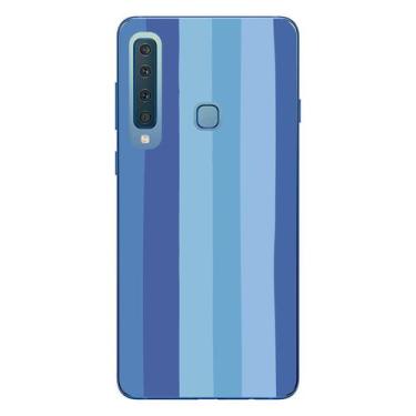 Imagem de Capa Case Capinha Samsung Galaxy A9 2018 Arco Iris Azul - Showcase