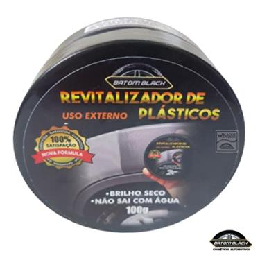 Imagem de Revitalizador de Plásticos e Borrachas Batom Black Renovador