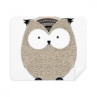 Imagem de Simplicity Style Pano de limpeza de coruja gordinha, 2 peças, tecido de camurça