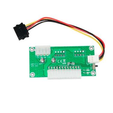 Imagem de Adaptador para Fonte ATX (2PSU/1PC) TX-N02-A Sata - ADP2ATX-N01