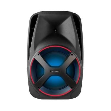 Imagem de Caixa Amplificada Mondial CM-550 Recarregável 550W - Bivolt