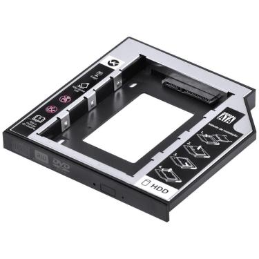 Imagem de Adaptador Caddy Para Hd Ou Ssd Gaveta Dvd Notebook Ac-127