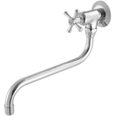 Imagem de Torneira Para Cozinha De Parede Bica Móvel 1167 C 24 Meber Metais Cromado
