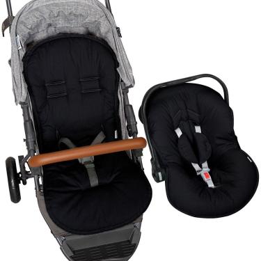 Imagem de Capa de Carrinho e Bebê Conforto Preto