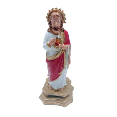 Imagem de Estátua Sagrado Coração De Jesus - 21Cm