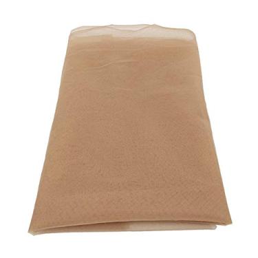 Imagem de SDENSHI 1 jarda de material de tecido de renda para fazer peruca boné acessórios de cabelo base - cor da pele