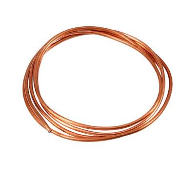 Imagem de Tubo de cobre macio 2M, OD 4mm x ID 3mm Tubo redondo de cobre Tubo de cobre para fabricação de fio, cabo, escova, bússola, tubo de cobre para instrumentos de aviação