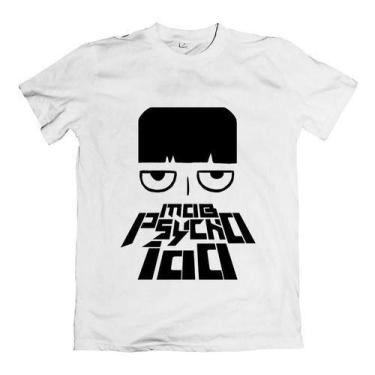 Imagem de Camiseta Unissex Blusa Camisa Mob Psycho 100 Anime - Hippo Pre