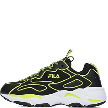 Imagem de Fila Women's Ray Tracer Neon Sneakers Black/Safety Yellow/White 11