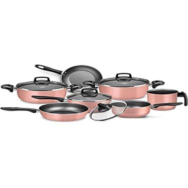 Imagem de Conjunto Panela Supra Antiaderente Rose Colors 7 Peças Mta, MTA