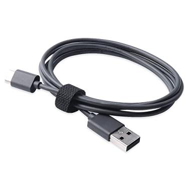 Imagem de MOOKEENONE Cabo de carregamento USB de 1,3 m para Logitech MX Vertical Wireless / Master 3 Mouse