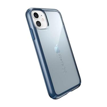 Imagem de Speck Produtos Gemshell Capa para iPhone 11 / iPhone Xr, Vidro Marinho/Inverno Marinho