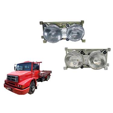 Imagem de PAR FAROL DUPLO H1 LE LD NINO MB 1620 1218 1418