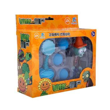 Imagem de Kit Brinquedo Plants Vs Zombies Lançador De Bolas - Win Gi