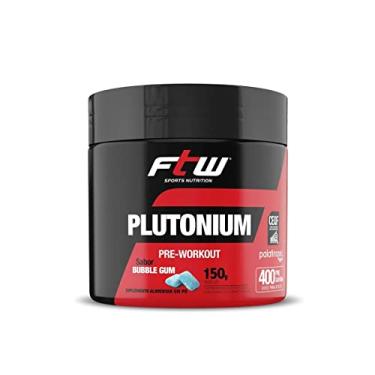 Imagem de FTW Plutonium Pré-Treino 150g com Cafeína, Taurina e Alanina, Zero Açúcar, Rendimento 30 Porções (Sabor Bubble Gum)