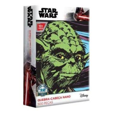 Imagem de Quebra-cabeça Star Wars Yoda 500 Peças Nano Toyster 2618B