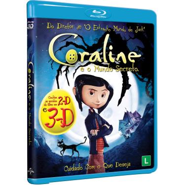 Imagem de Blu-ray Coraline E O Mundo Secreto 2d / 3d