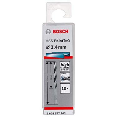 Imagem de Bosch Broca Hss Pointteq 3.4Mm (10 Pcs) para Metal
