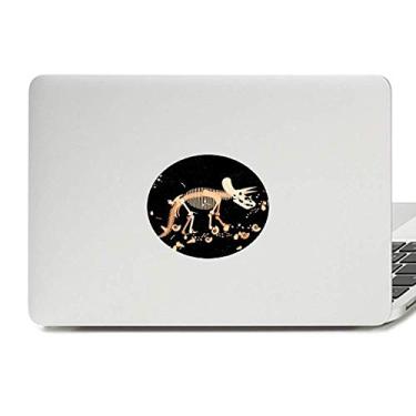 Imagem de Adesivo Bones Bone miniatura dinossauro vinil emblema gráfico laptop adesivo notebook decalque