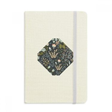 Imagem de Caderno de tinta para plantas de flores selvagens, capa dura em tecido oficial diário clássico