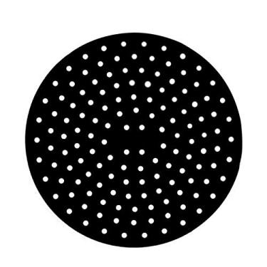 Imagem de Forros de fritadeira a ar redonda de silicone reutilizável forro de fritadeira a ar livre de BPA antiderrapante tapete redondo para fritadeira a ar, cesta a vapor e mais