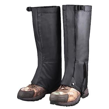 Imagem de Polainas de perna de neve impermeáveis e respiráveis para botas de trilha, capas de sapatos ultra antirasgo, leggings ajustáveis para homens e mulheres e jovens corrida, caminhada, escalada, esqui, caça, G