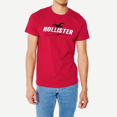 Imagem de Camiseta Bordada Hollister Masculina