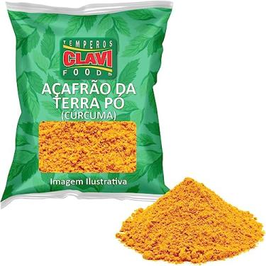 Imagem de Açafrão da Terra 1kg Pó de Cúrcuma 100% Puro Alimentício e Medicinal