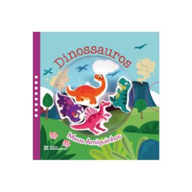 Imagem de Dinossauros - Meus Amiguinhos - 4 Miniaturas De Madeira