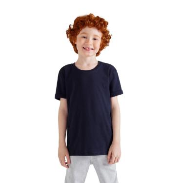 Imagem de Infantil - Camiseta Básica Pima Reserva Mini Azul Marinho  menino