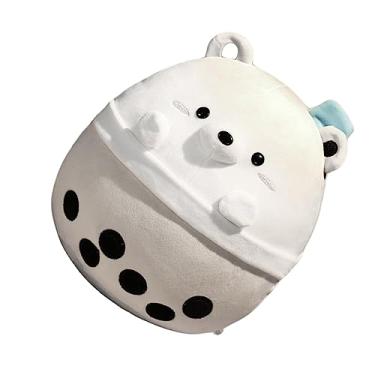 Imagem de Toyvian travesseiro de chá de leite almofadas de pelúcia para crianças brinquedos de pelúcia almofada de ursinho de chá de leite travesseiro de pelúcia de desenho animado animal bebê filho