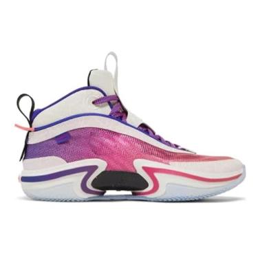 Imagem de Nike Tênis masculino Air Jordan XXXVI Paris SAIL/HOT Punch-Dark Concord DN4199 160, Vela/Punch-Dark Concord, 11.5